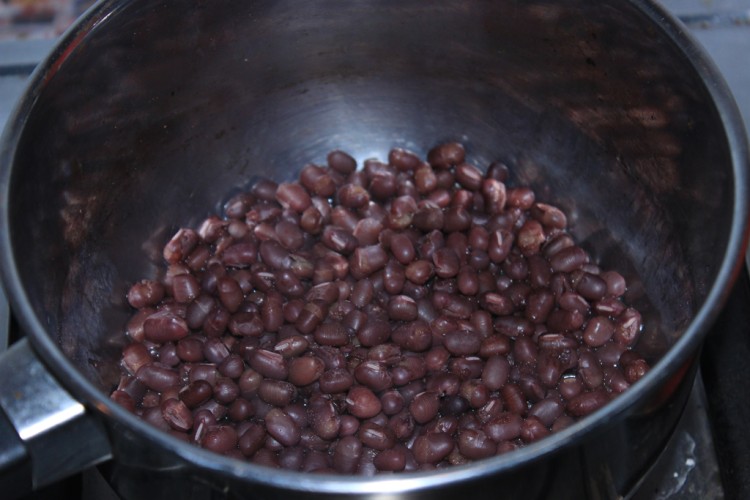 原味红豆豆奶步骤3