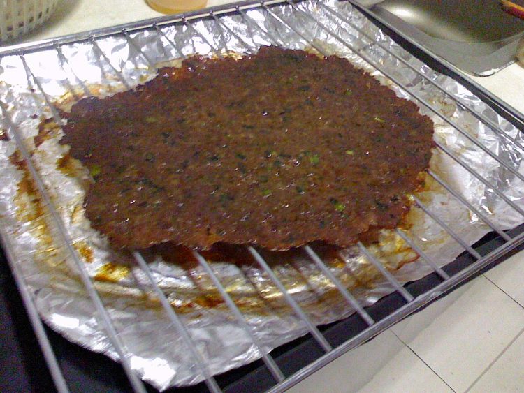 烤肉脯步骤8