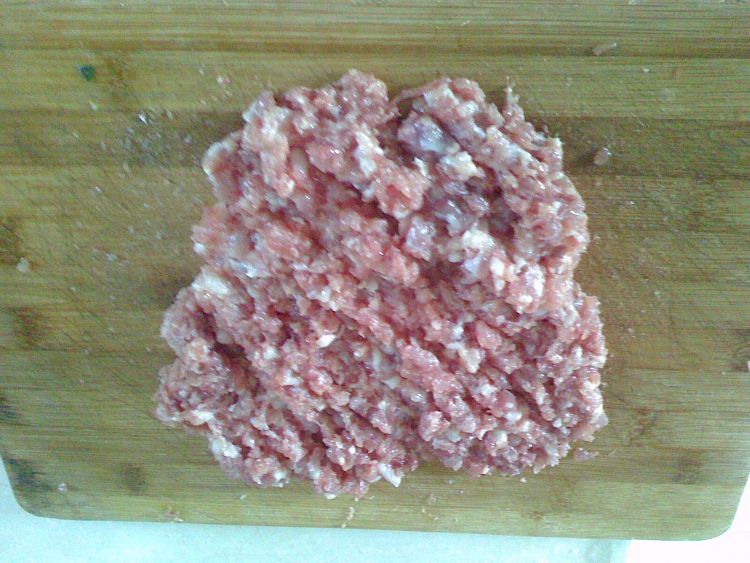 马蹄蒸肉饼步骤3