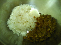 红糖酒酿松饼步骤2