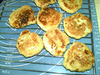 红糖酒酿松饼步骤8