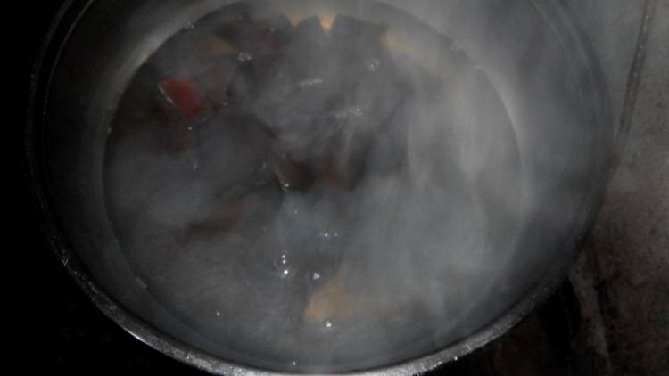 大白菜炒血豆腐步骤2