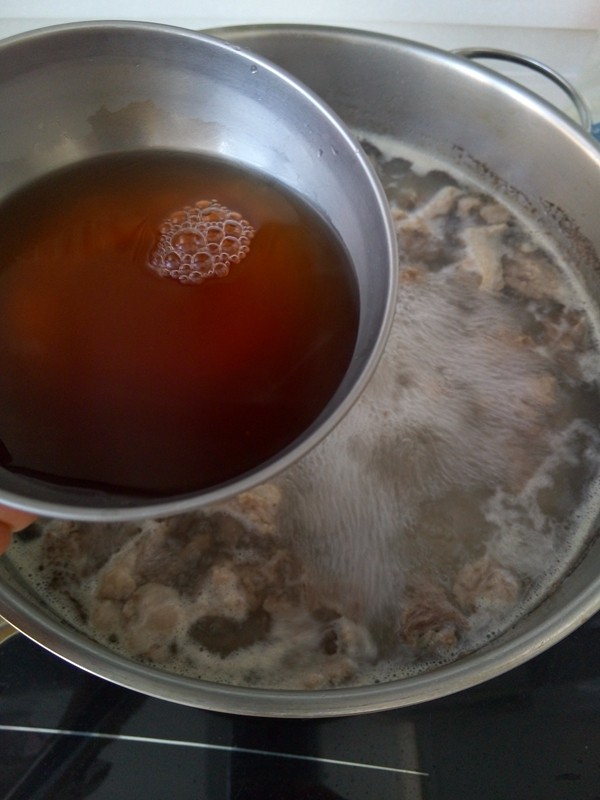 牛肉炖西红柿萝卜步骤7