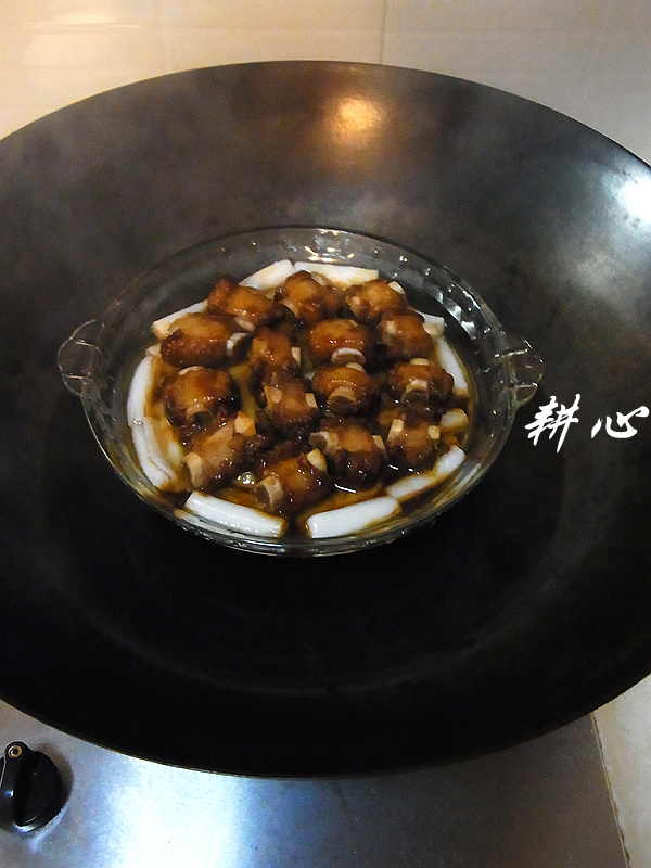 排骨蒸年糕步骤6