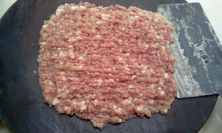 蒸糯米花生肉血肠步骤9
