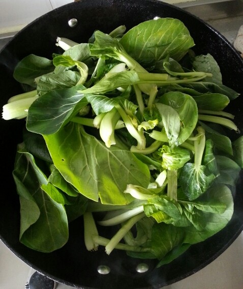 烧油菜步骤2