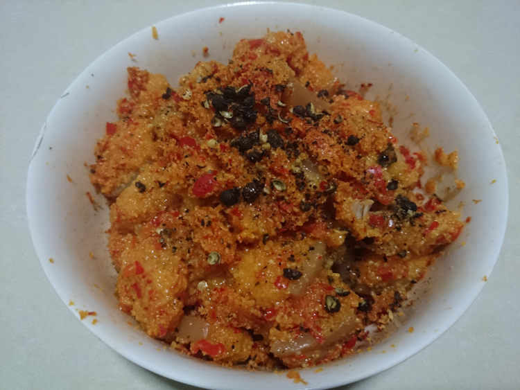 鲊广椒蒸肉步骤7