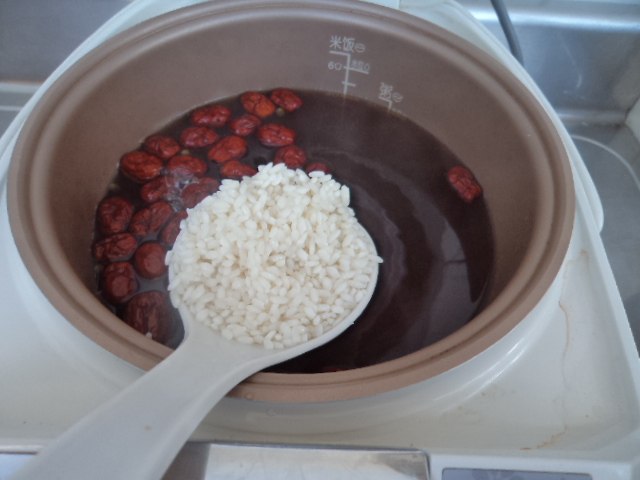 双豆红枣粥步骤7