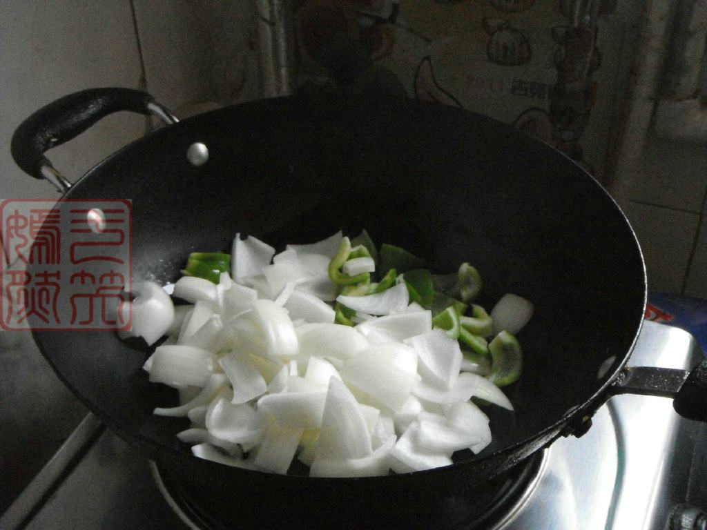 洋葱孜然鸡心步骤9