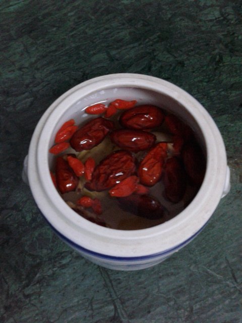 北芪红枣炖鸡蛋步骤6