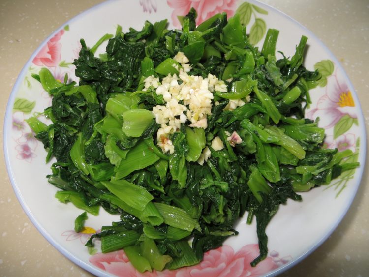 老醋菠菜步骤4