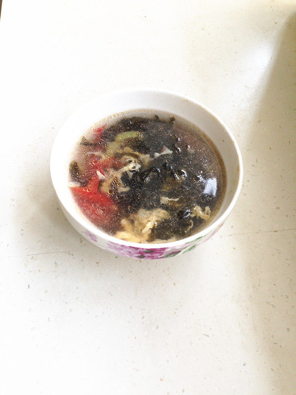 鸡蛋紫菜汤步骤10
