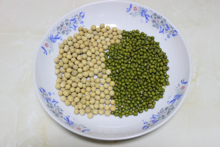 绿豆豆浆步骤1