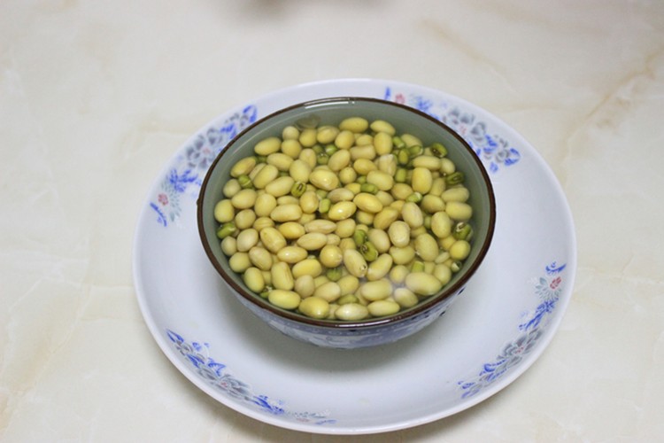 绿豆豆浆步骤3