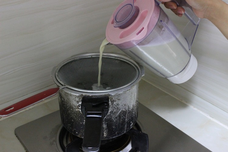 绿豆豆浆步骤7