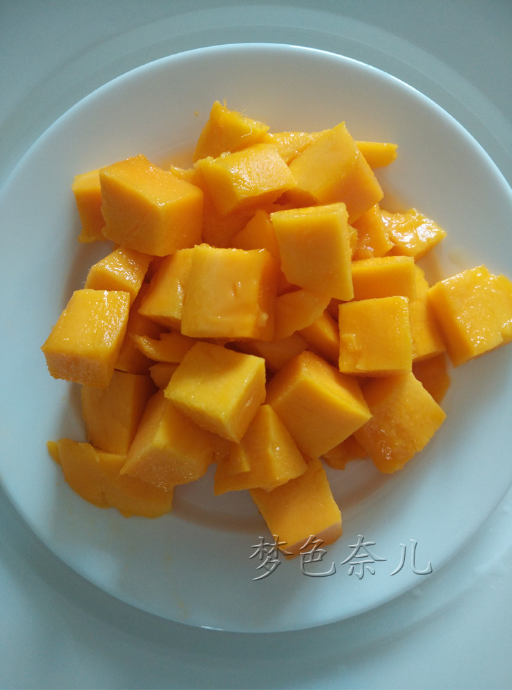 芒果豆浆步骤4