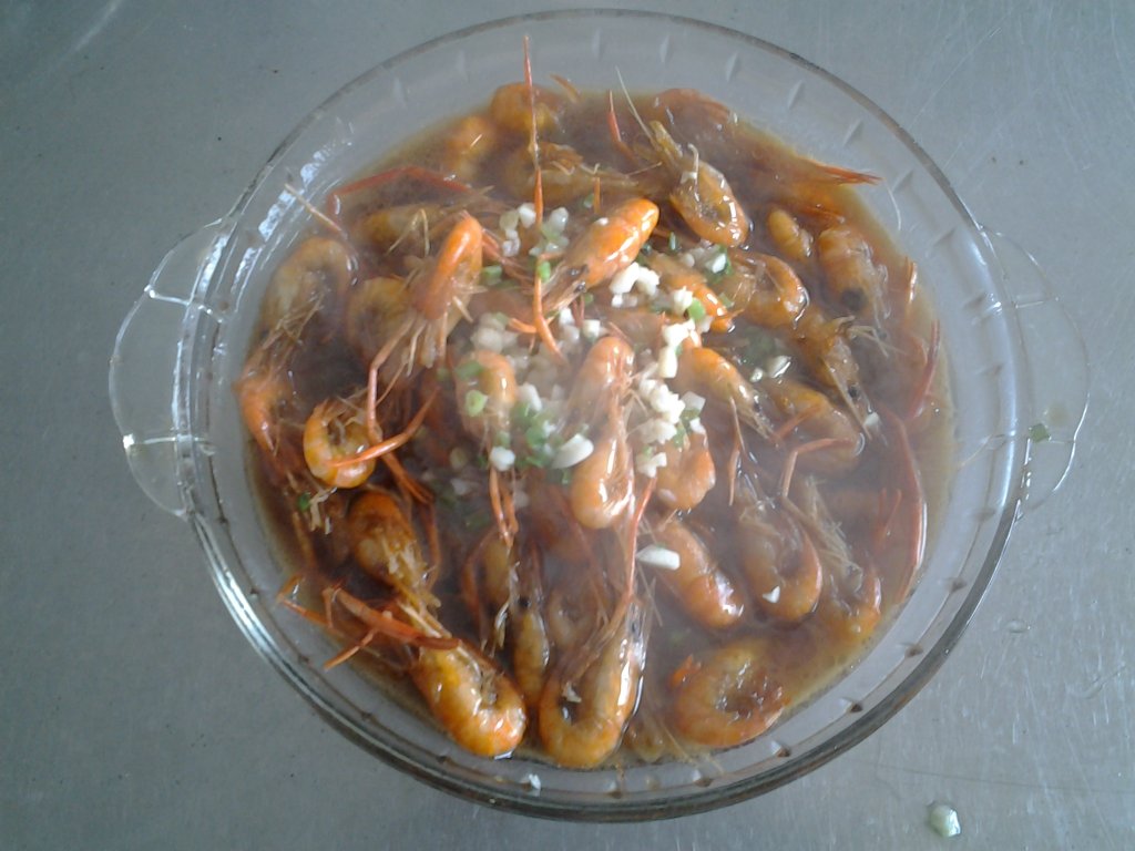 酱油虾步骤7