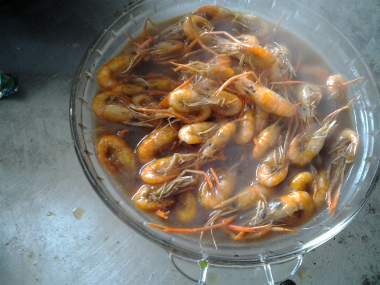酱油虾步骤5