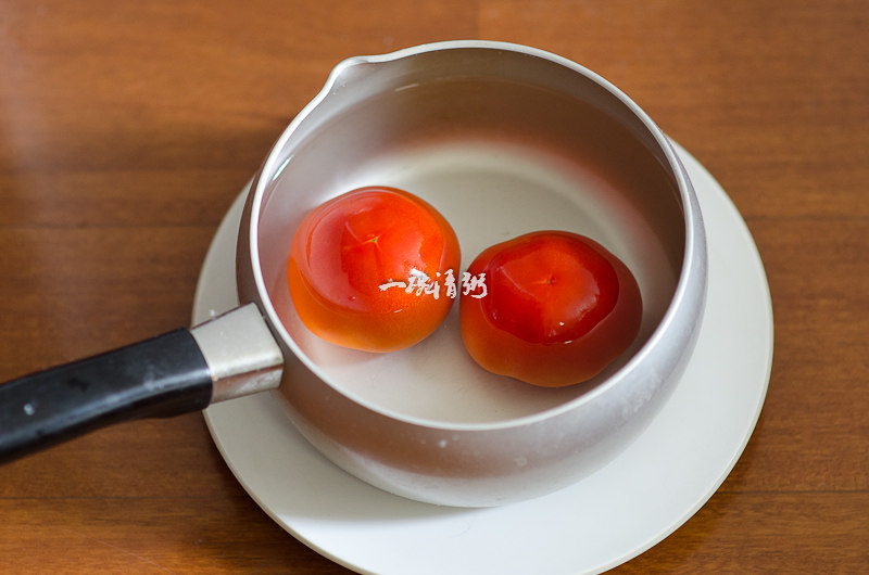 番茄肉片步骤2