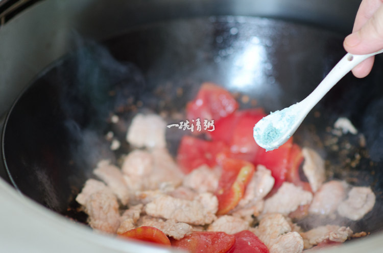 番茄肉片步骤10