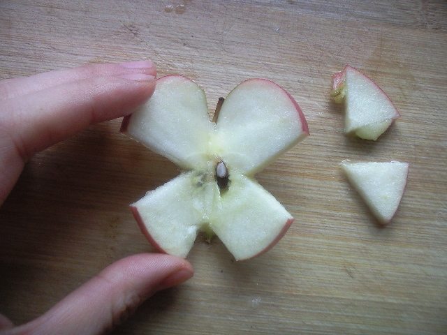 苹果蝴蝶步骤8
