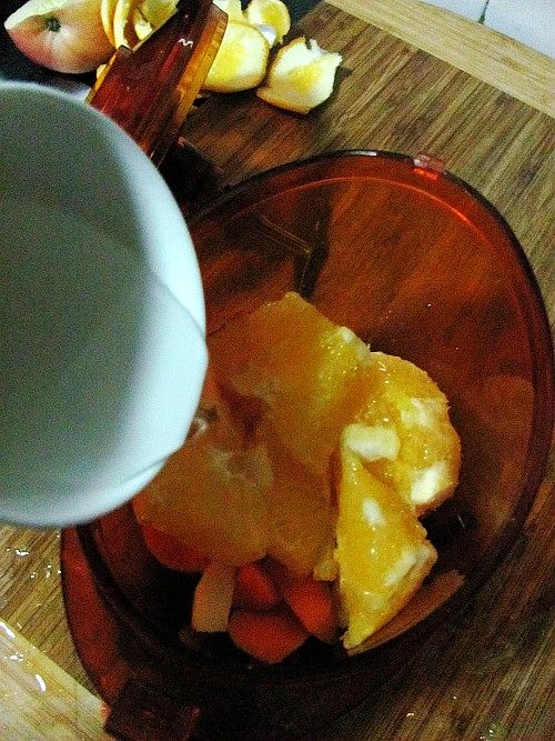 胡萝卜苹果橙汁步骤3