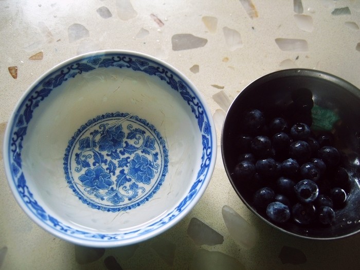 蓝莓布丁步骤2