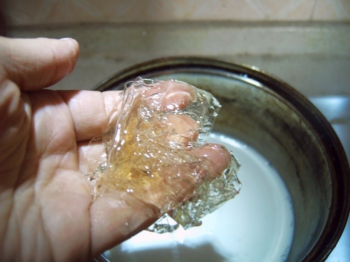 蓝莓布丁步骤4