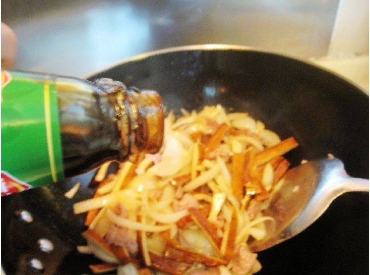 肉片炒洋葱豆干步骤11