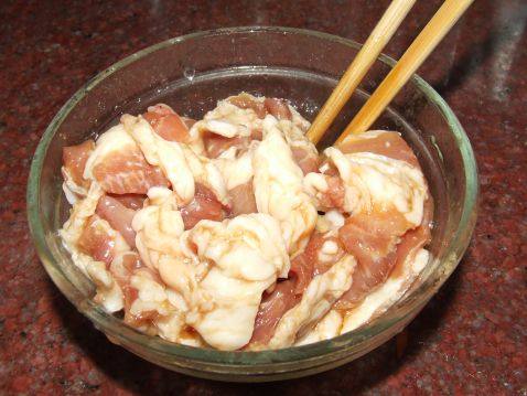 杂蔬肉片步骤5