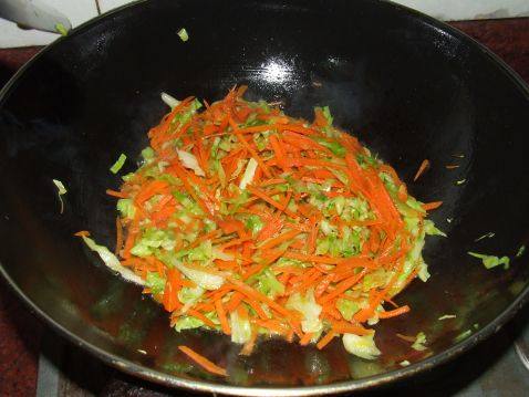 杂蔬肉片步骤9