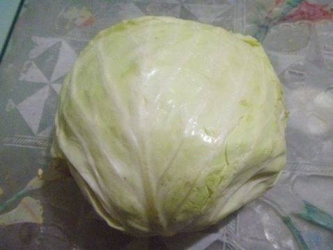 手撕圆白菜步骤1