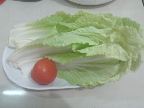 茄香大白菜步骤1