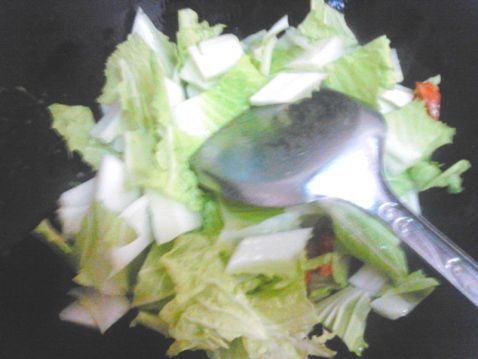 茄香大白菜步骤4
