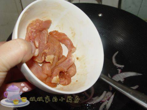 西兰花炒口蘑步骤5