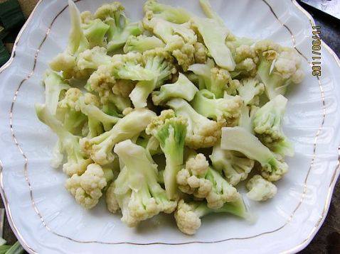 番茄辣菜花步骤1