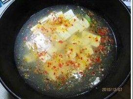 剁椒金针豆腐汤步骤4