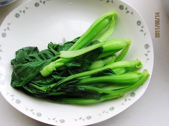 明珠菜心步骤1