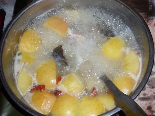 苹果生鱼汤步骤7