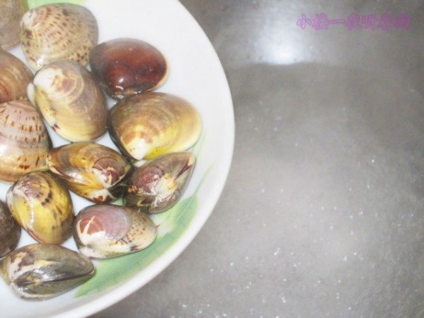 车螺芥菜汤步骤3
