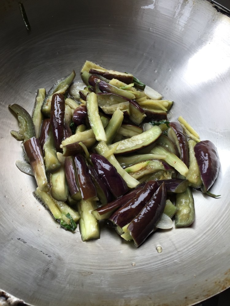 豇豆烧茄子步骤13