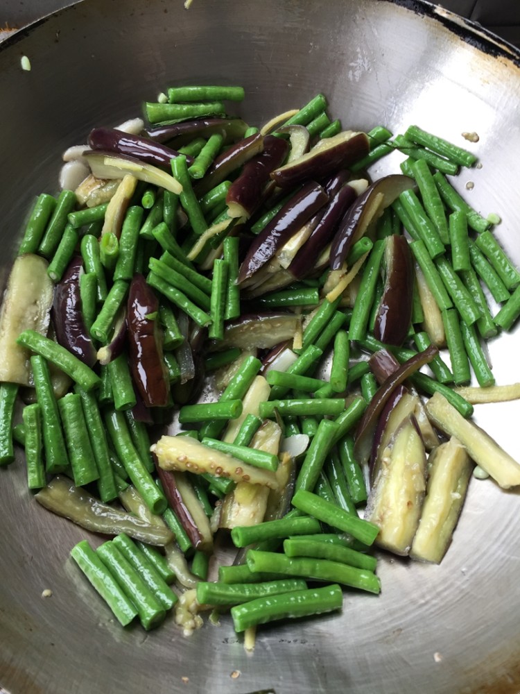 豇豆烧茄子步骤14