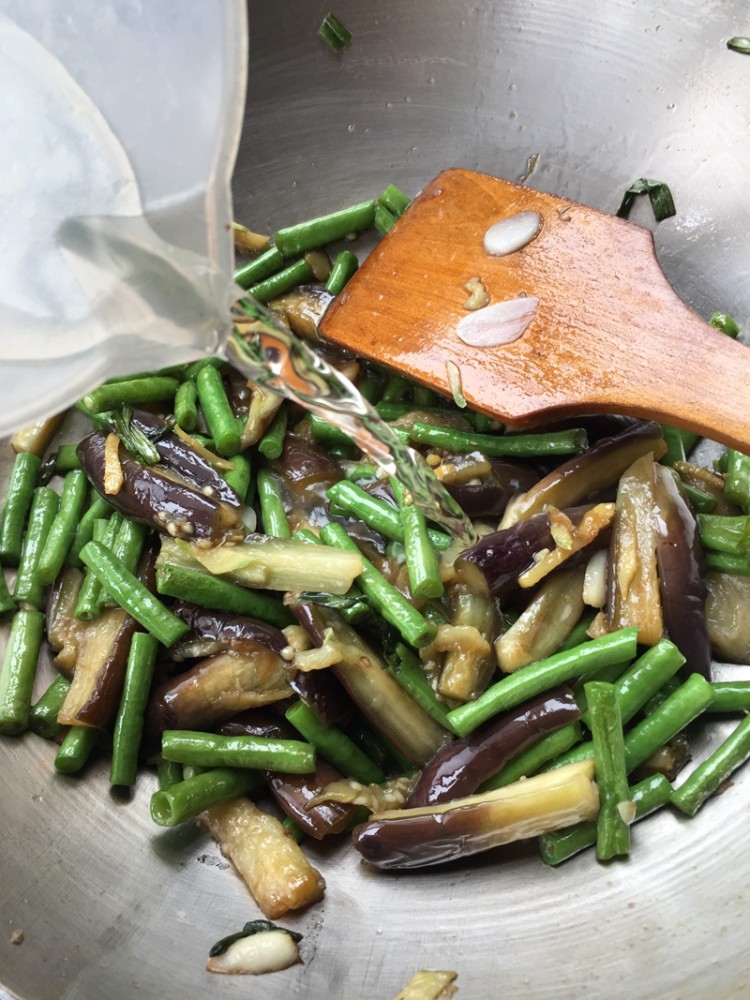 豇豆烧茄子步骤19