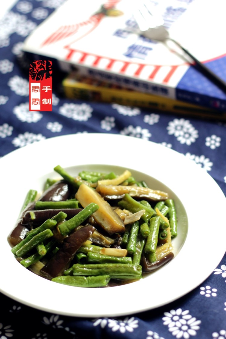 豇豆烧茄子步骤21