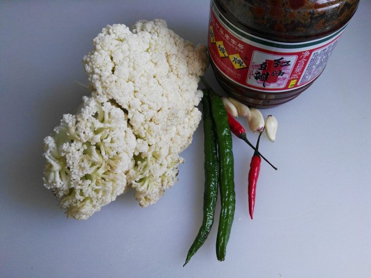 鱼香菜花步骤1
