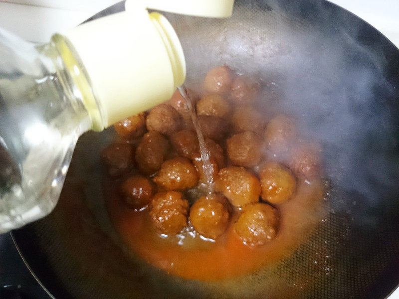 糖醋绿豆丸子步骤8