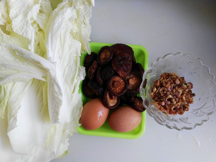 大白菜三鲜素饺子步骤2