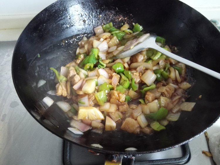 洋葱肉丁步骤7