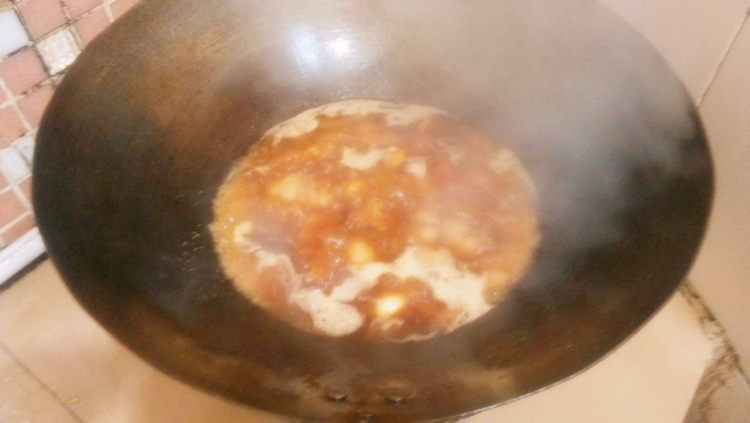 荞菜炒肉步骤6