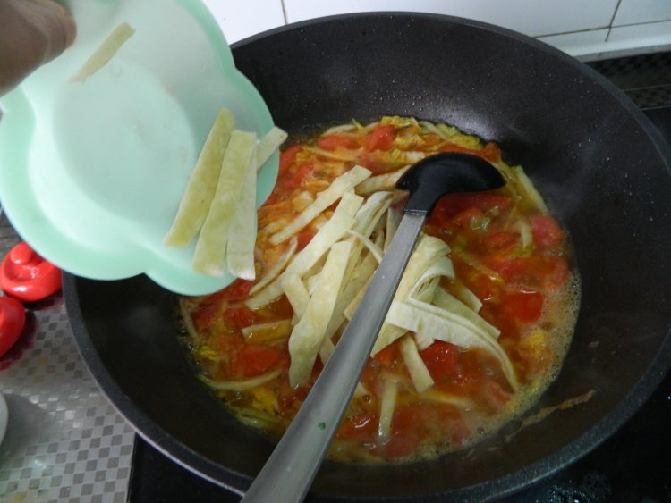 家常素烩饼#新鲜从这步骤7